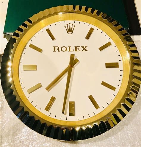 rolex wall clock in uk.